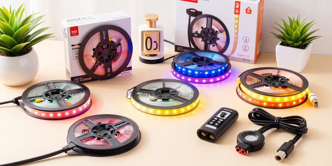 Premium banda led display for online shopping, showcasing best deals in e-commerce.