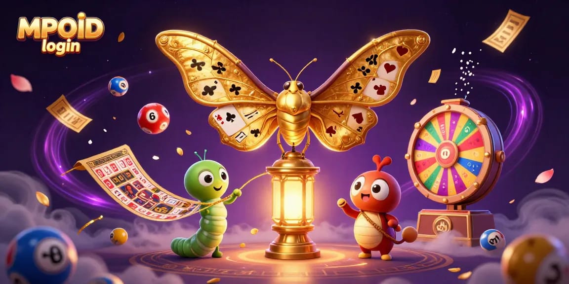 Experience the excitement of MPOID login as you engage with thrilling lottery and casino elements in vivid detail.