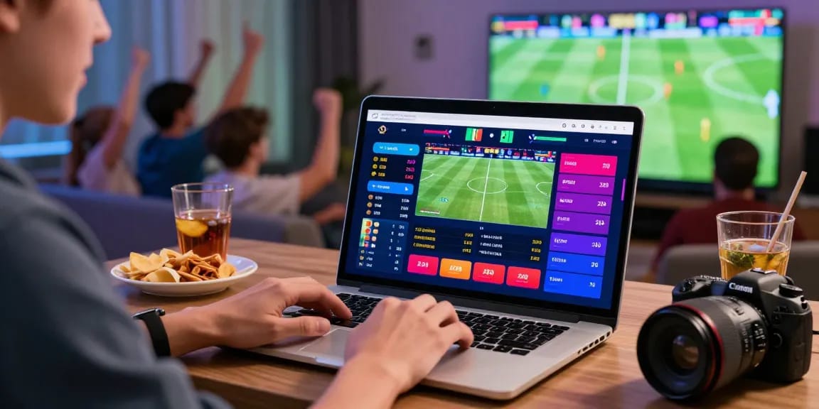 Exciting puntowin online betting scene with dynamic sports betting interface and user engagement.