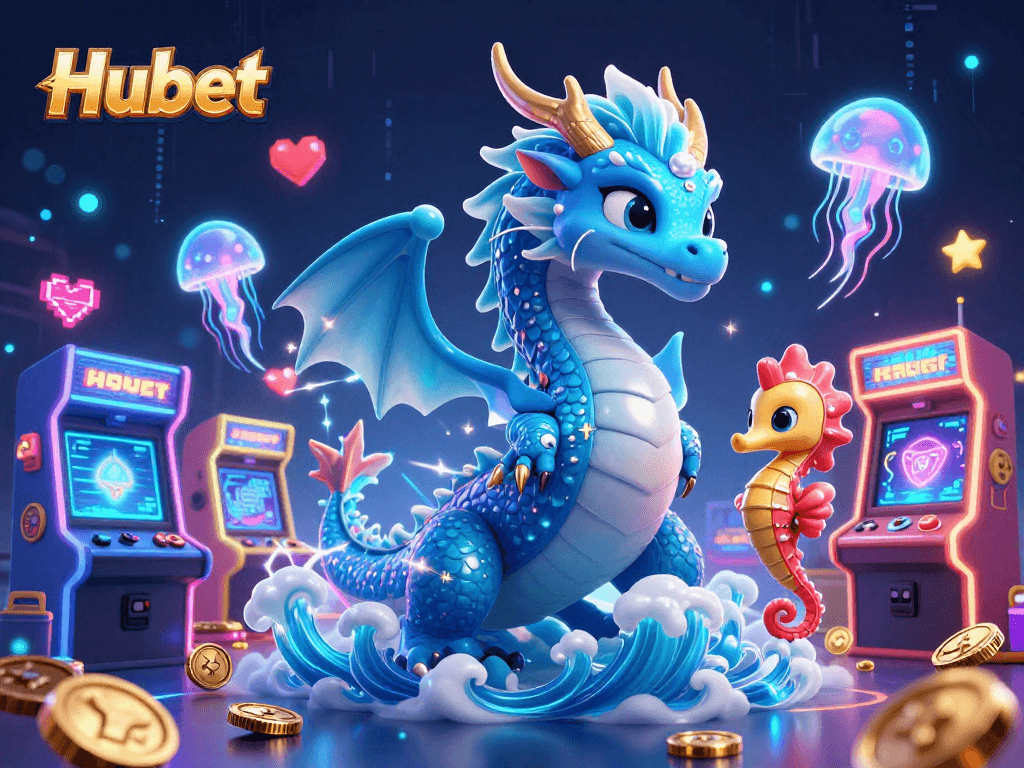Engage with Hubet and experience vibrant casino excitement with colorful game elements and enchanting characters.