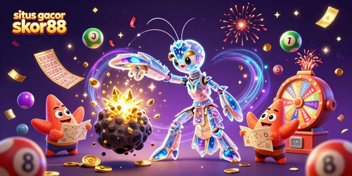 Experience the excitement of situs gacor skor88 with dynamic gameplay featuring vibrant elements from the casino.
