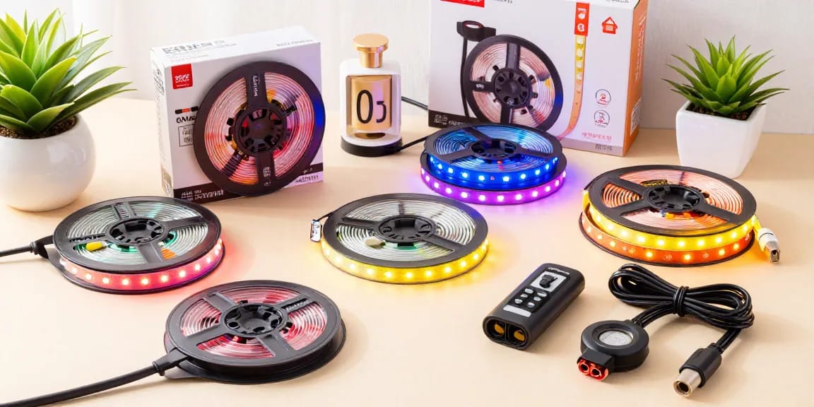 Premium banda led display for online shopping, showcasing best deals in e-commerce.