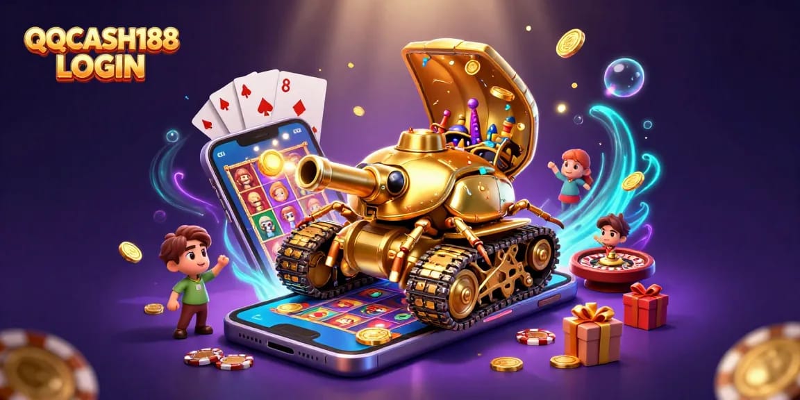 Engage with QQCASH188 LOGIN by exploring vibrant casino visuals and thrilling slot games.