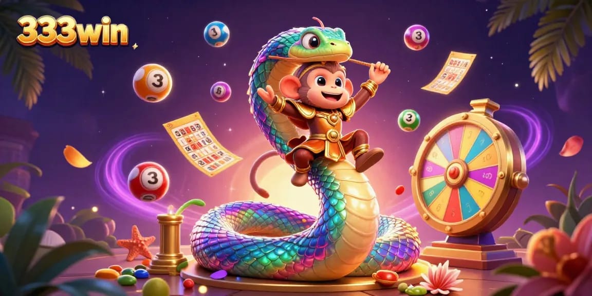 Experience the thrill of 333win with vibrant lottery elements and an exciting gaming atmosphere.