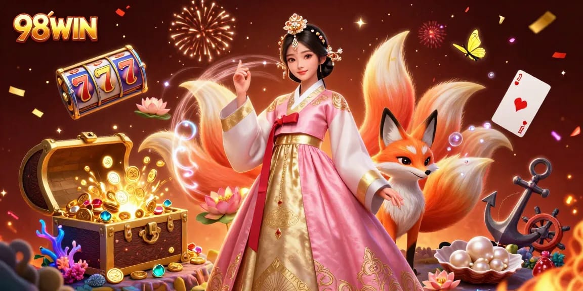 Spin to win at 98WIN with exciting slot games and vibrant treasures.