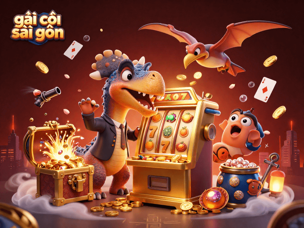 Engaging scene of gái gọi sài gòn featuring dynamic characters interacting in a vibrant casino environment.
