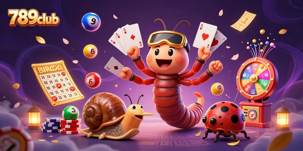 Experience the thrill of the 789club casino with vibrant game elements and engaging characters.