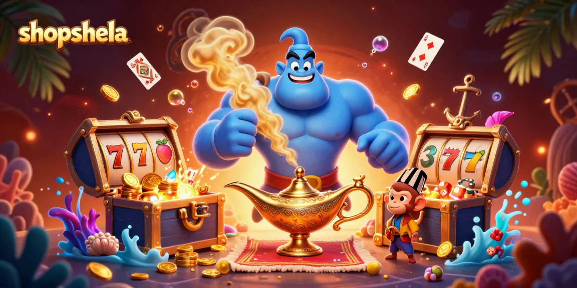 shopshela offers exciting slot games with vibrant characters and immersive casino experiences.