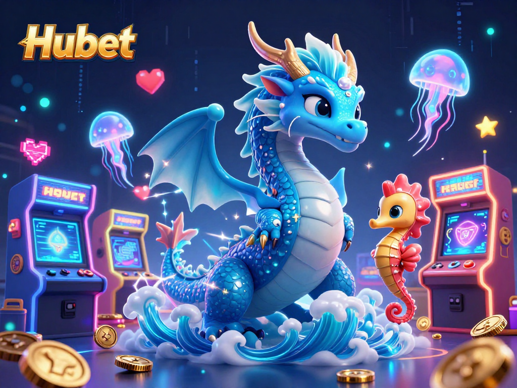 Engage with Hubet and experience vibrant casino excitement with colorful game elements and enchanting characters.