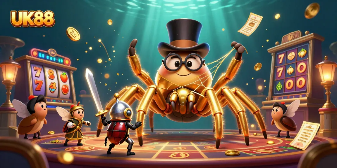 Engage with UK88's thrilling slots action in a vibrant, dynamic casino scene.