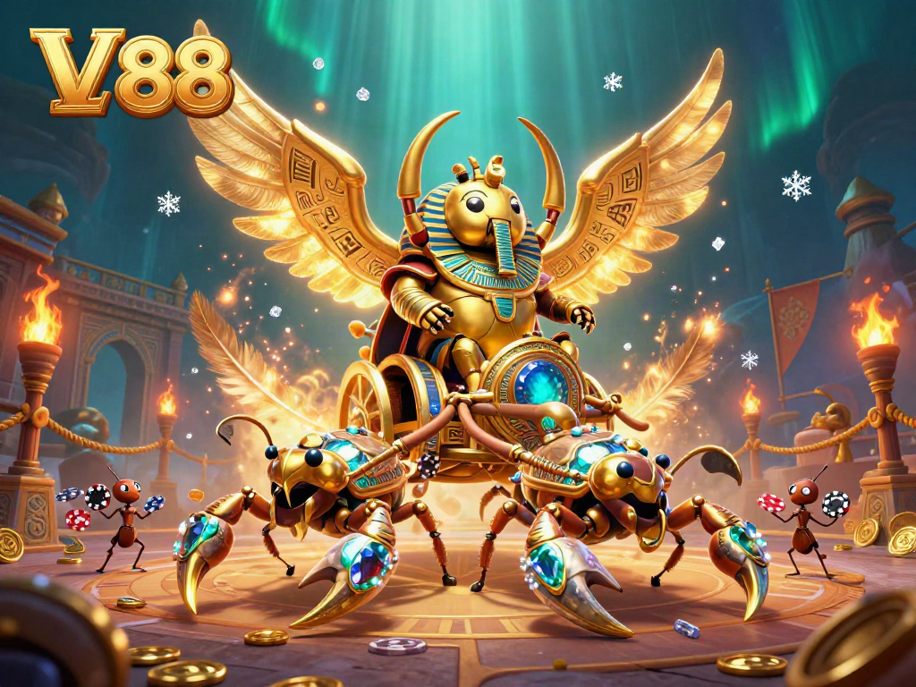Engage in thrilling gameplay at LV 88 with a unique 3D casino scene featuring vibrant characters.