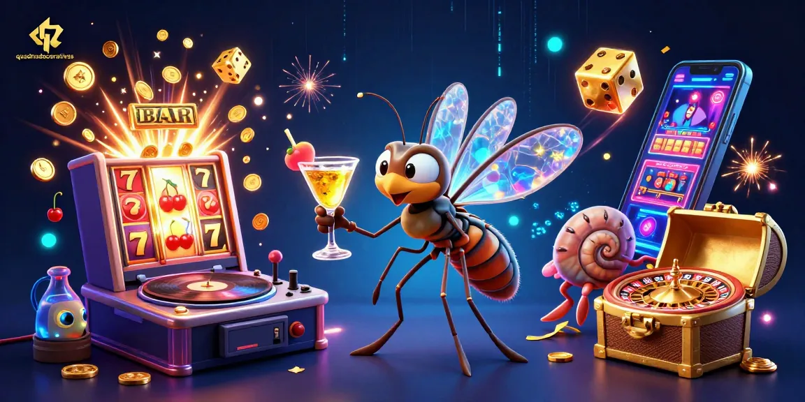 Engaging quadrosdecorativos scene with a casino mascot and jackpot elements in action.