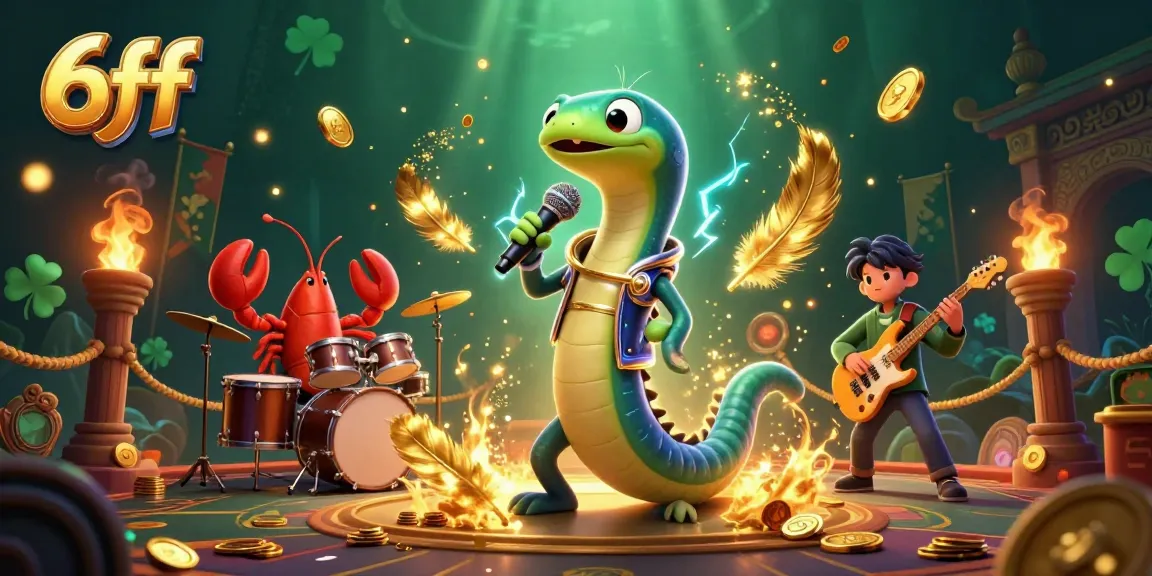 Experience thrilling excitement with 6ff in a vibrant underwater casino featuring live music and dynamic gameplay elements.