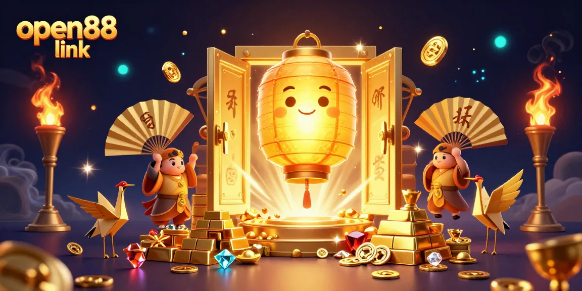 Experience winning strategies at the open88 link online casino with vibrant golden elements and dynamic gameplay.