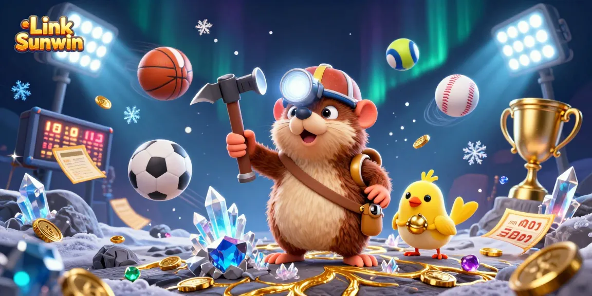 Engage with Link Sunwin as a treasure hunter and canary explore golden mines filled with sports excitement.